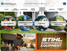 Tablet Screenshot of integritylawnservice.net